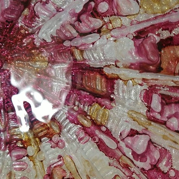 Il Quadrifoglio Hand Blown Italian Art Glass Bowl - Picture 4 of 6